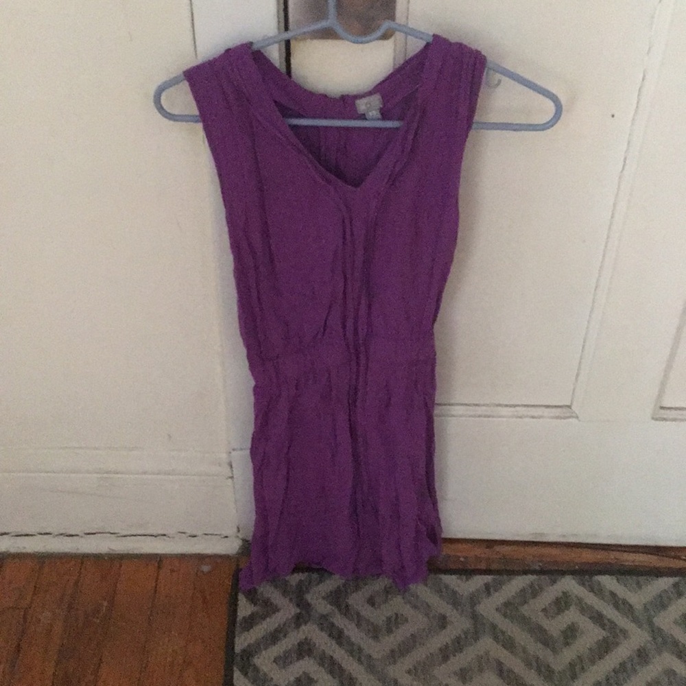 Purple dress